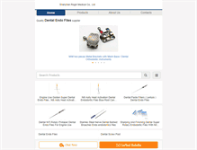 Tablet Screenshot of china-dental-supply.com