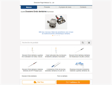 Tablet Screenshot of french.china-dental-supply.com