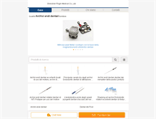 Tablet Screenshot of italian.china-dental-supply.com